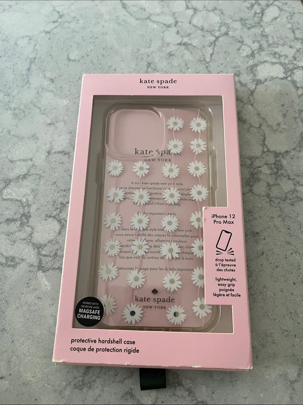 NIB Kate Spade iPhone 13 Pro Max & 12 Pro Max Phone Case Daisy 🌼